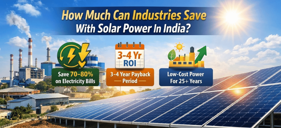 How Much Can Industries Save With Solar Power In India