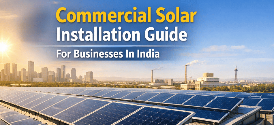Commercial Solar Installation Guide For Businesses In India