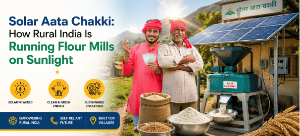 Solar Aata Chakki: How Rural India Is Running Flour Mills on Sunlight