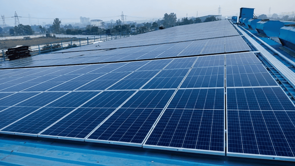 400kWp Solar Plant Metal Cans And Closures Pvt.Ltd. 