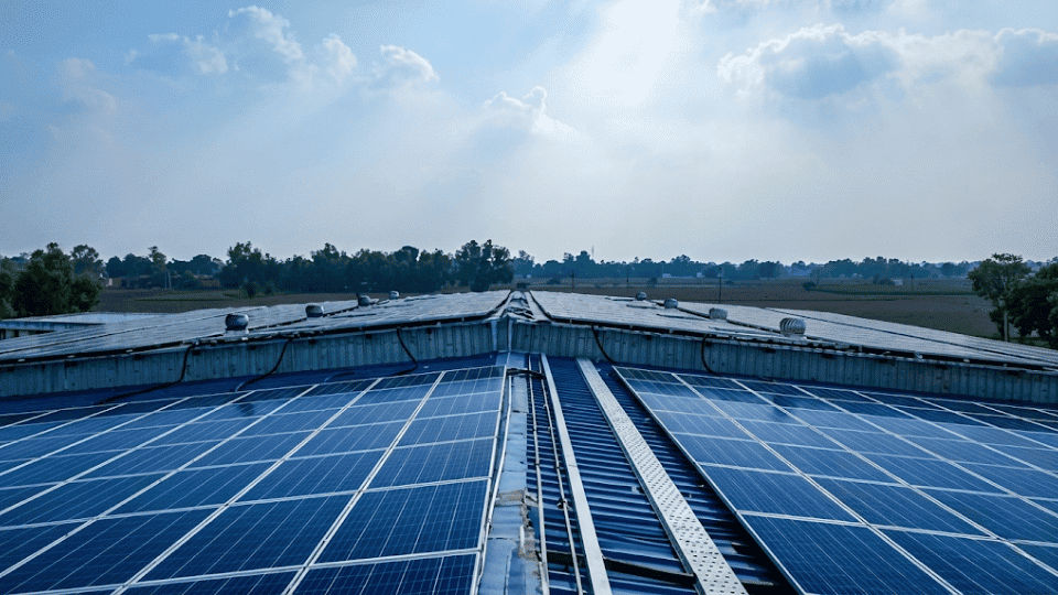 500kWp Solar Plant Ganga Devi Roller Flour Mill 