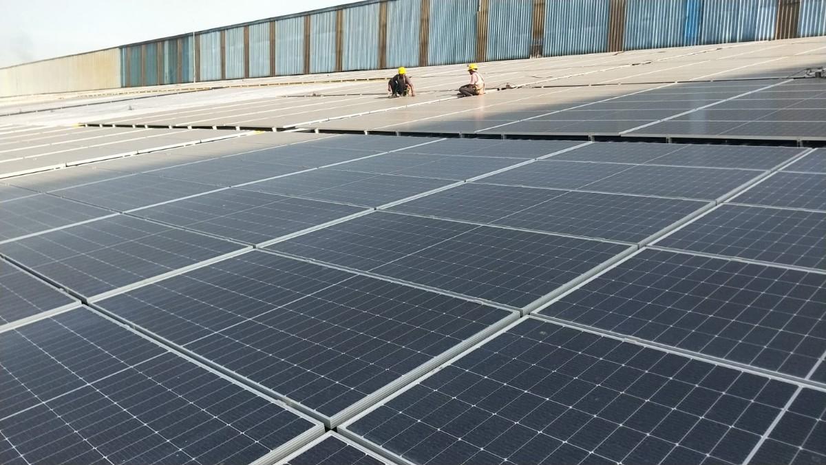 150MW solar plant