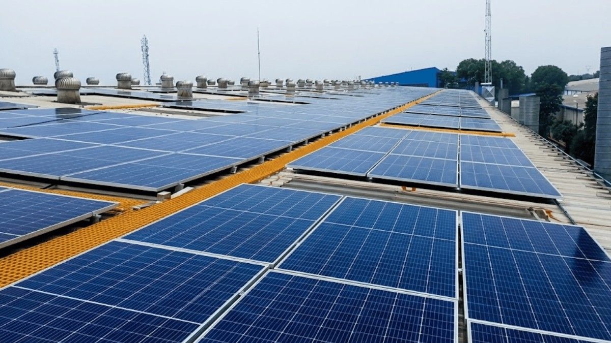 800kWp Solar Plant, JSW Steel 